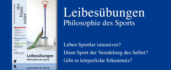 der blaue reiter – Journal für Philosophie